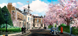 Mary Poppins Returns - szkic koncepcyjny