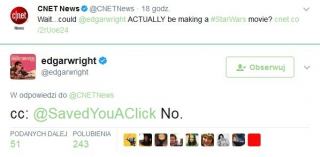 Edgar Wright - star wars twitter