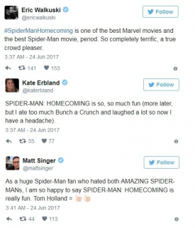 Spider-Man: Homecoming - pierwsze opinie
