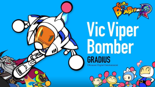 Vic Viper Bomber w Super Bomberman R