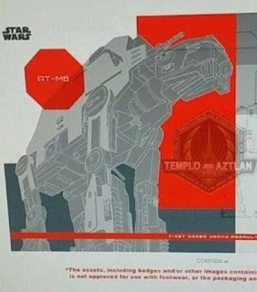 Gwiezdne Wojny: ostatni Jedi - nowy model AT-M6