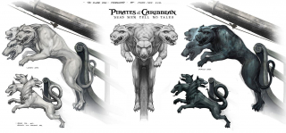 Piraci z Karaibów: Zemsta Salazara - szkic koncepcyjny