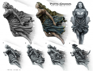 Piraci z Karaibów: Zemsta Salazara - szkic koncepcyjny