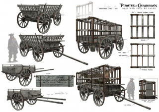 Piraci z Karaibów: Zemsta Salazara - szkic koncepcyjny