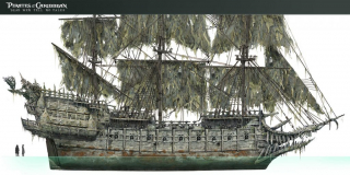 Piraci z Karaibów: Zemsta Salazara - szkic koncepcyjny