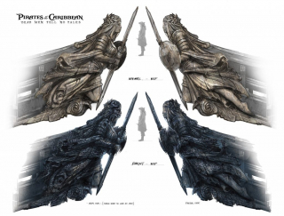 Piraci z Karaibów: Zemsta Salazara - szkic koncepcyjny