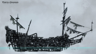 Piraci z Karaibów: Zemsta Salazara - szkic koncepcyjny