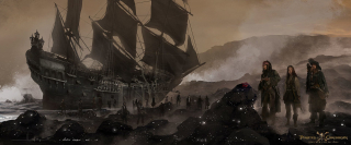 Piraci z Karaibów: Zemsta Salazara - szkic koncepcyjny