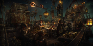 Piraci z Karaibów: Zemsta Salazara - szkic koncepcyjny