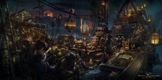 Piraci z Karaibów: Zemsta Salazara - szkic koncepcyjny