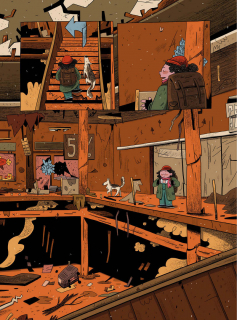 Bajka na końcu świata #01. Ostatni ogród - plansza