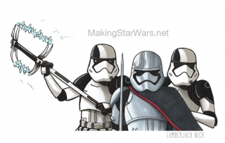 Gwiezdne Wojny: ostatni Jedi - szturmowcy Najwyższego Porządku