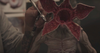 Making of Stranger Things Demogorgon
