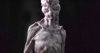 Making of Stranger Things Demogorgon