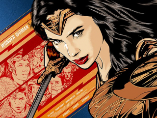 Wonder Woman - plakat fanowski