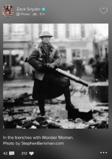 Zack Snyder w Wonder Woman