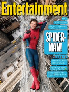 Spider-Man: Homecoming - okładka magazynu Entertainment Weekly