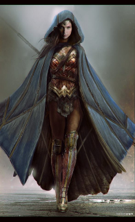 Wonder Woman - szkic koncepcyjny