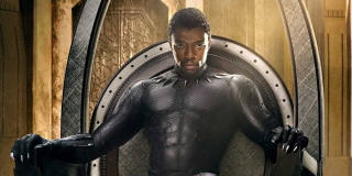 Black Panther - Czarna Pantera - fragment plakatu
