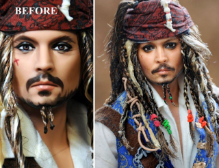 Realistyczne lalki - Johnny Depp