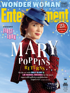 Mary Poppins Returns - okładka magazynu Entertainment Weekly