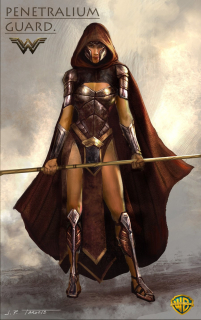 Wonder Woman - szkic koncepcyjny