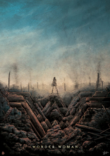Wonder Woman - plakat fanowski