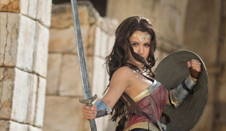 Kilory jako Wonder Woman - cosplay