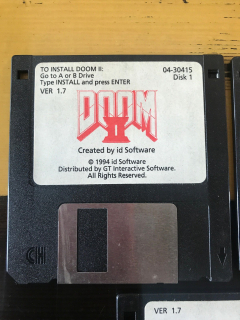 Doom II na aukcji internetowej