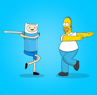 Finn + Homer Simpson
