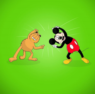 Garfield + Myszka Miki