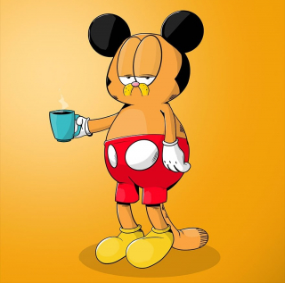 Garfield + Myszka Miki