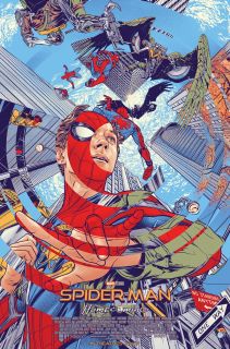 Spider-Man: Homecoming - plakat Mondo