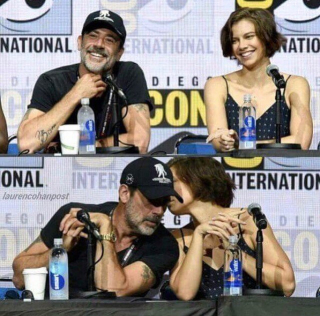 Jeffrey Dean Morgan i Lauren Cohan - zdjęcie