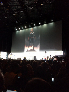 Captain Marvel - szkic koncepcyjny z SDCC