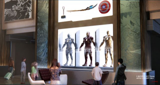 The Art of Marvel - atrakcja Disneylandu