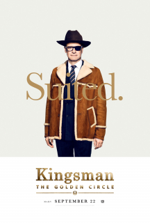 Kingsman Złoty krąg - plakat SDCC 2017