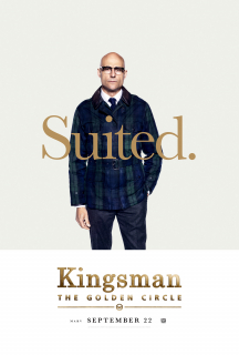 Kingsman Złoty krąg - plakat SDCC 2017