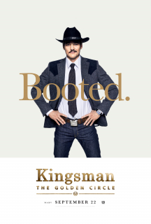 Kingsman Złoty krąg - plakat SDCC 2017