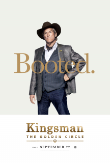 Kingsman Złoty krąg - plakat SDCC 2017