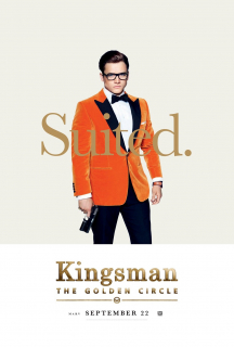 Kingsman Złoty krąg - plakat SDCC 2017