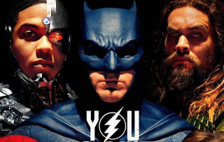 Liga Sprawiedliwości - plakat SDCC