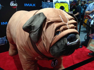 Pies Lockjaw na San Diego Comic Con 2017