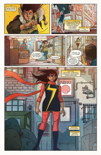 Ms. Marvel #02. Pokolenie Czemu - plansza