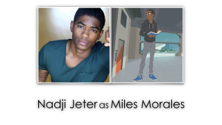 Nadji Jeter jako Miles Morales - Marvel's Spider-Man