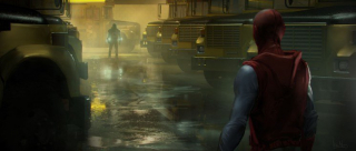 Spider-Man Homecoming - szkic koncepcyjny