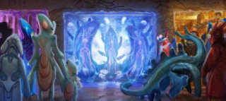 Valerian i Miasto Tysiąca Planet - szkic koncepcyjny