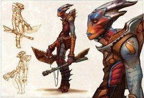 Valerian i Miasto Tysiąca Planet - szkic koncepcyjny