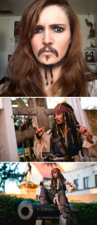 Jack Sparrow z Piratów z Karaibów