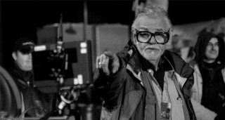 George Romero na planie filmu